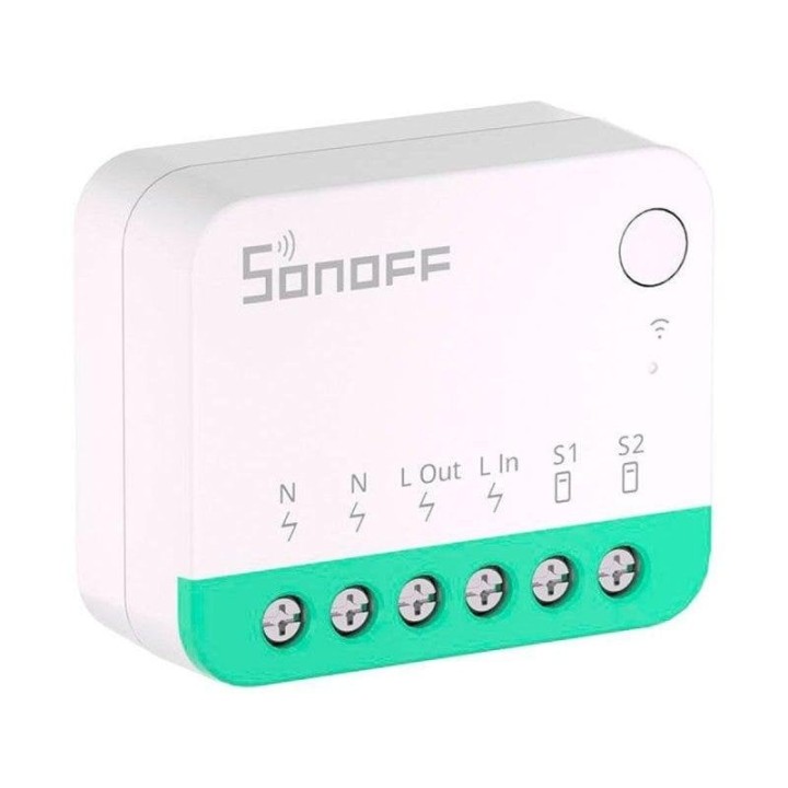 Interruptor inteligente Sonoff MINIR4M WiFi Matter Homekit Alexa Google Home Relé extraíble