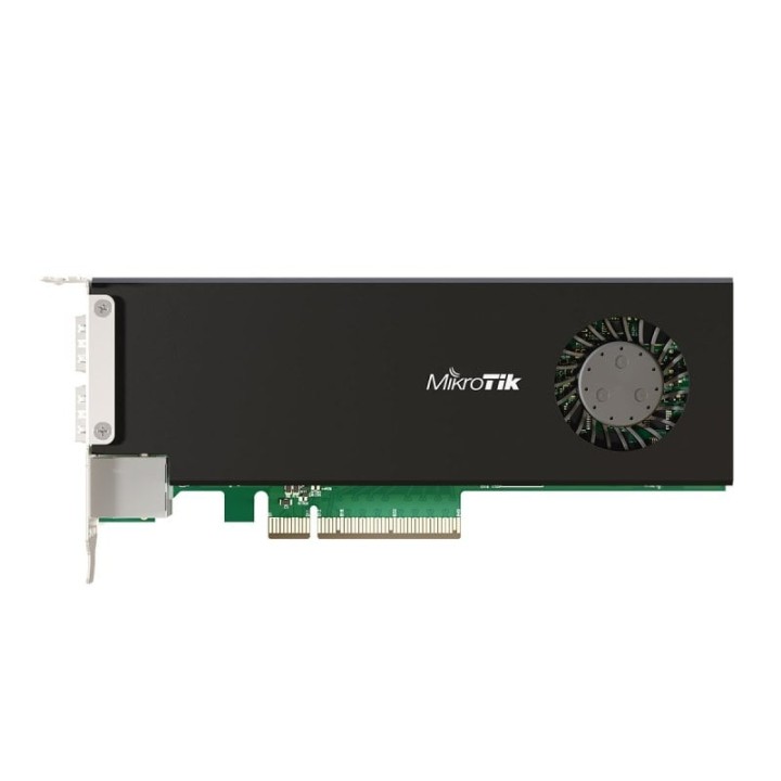 Tarjeta de Red Mikrotik CCR2004-1G-2XS-PCIe PCI Express 25G SFP28 4GB RAM RouterOS v7