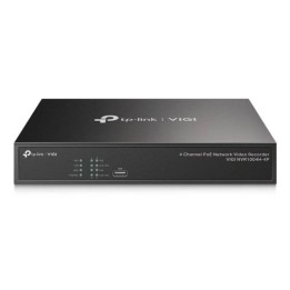 Cámara IP TP-Link VIGI NVR1004H-4P 3840x2160 PoE 4 Canales H.265+ Grabación Multi-Resolución