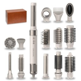 Cecotec Bamba CeramicCare 14in1 AirGlam Champagne Moldeador de Pelo con Tecnología Coanda 1400W