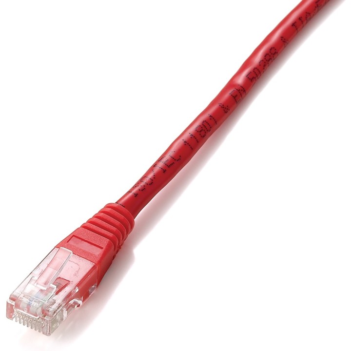 Latiguillo EQUIP Cat.5e U/UTP 7.5m Rojo (EQ825425)