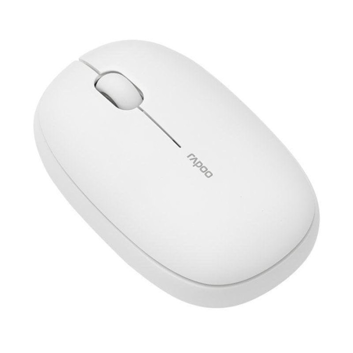 Ratón Hama M660 Silent Bluetooth/RF 1300 DPI Blanco 3 Botones Silenciosos