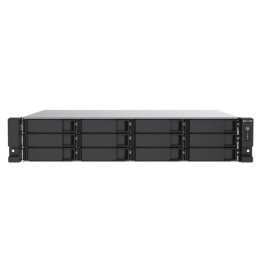 NAS QNAP TS-1273AU-RP-8G Rack 2U Ryzen Embedded V1500B 8GB DDR4 2x2.5GbE 12 bahías PSU redundante