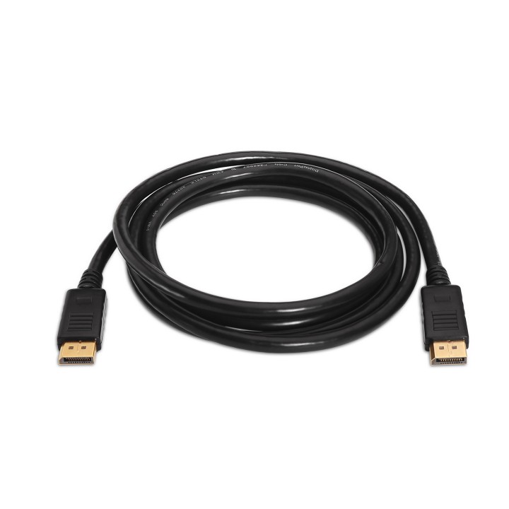Cable AISENS DP/M a DP/M 2m Negro (A124-0129)
