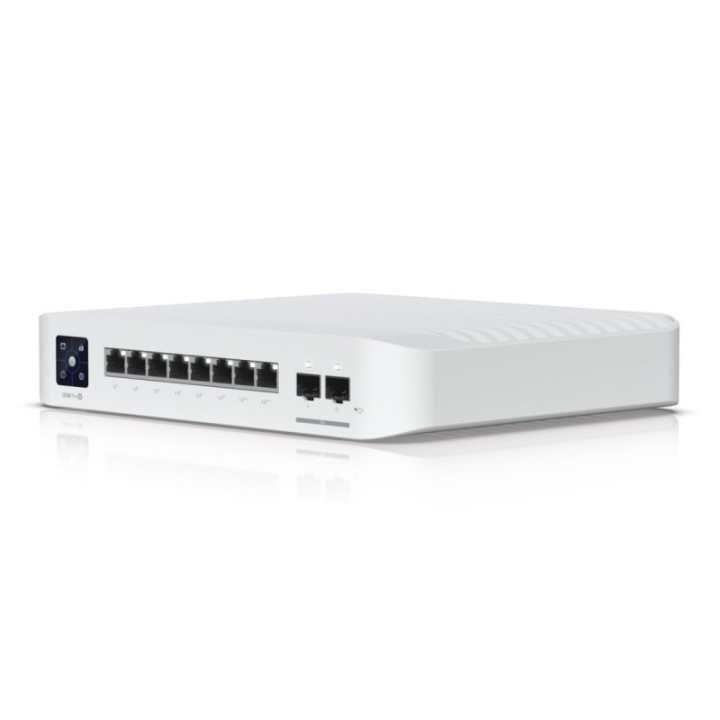 Switch Ubiquiti USW-PRO-8-POE 8 Puertos 6 PoE+ 2 PoE++ 2 SFP+ 10Gbps L2/L3 Gestionado