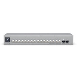 Switch Ubiquiti USW-Pro-Max-16-PoE 16x Gigabit 2x SFP+ L3 Rack PoE 30W Acero