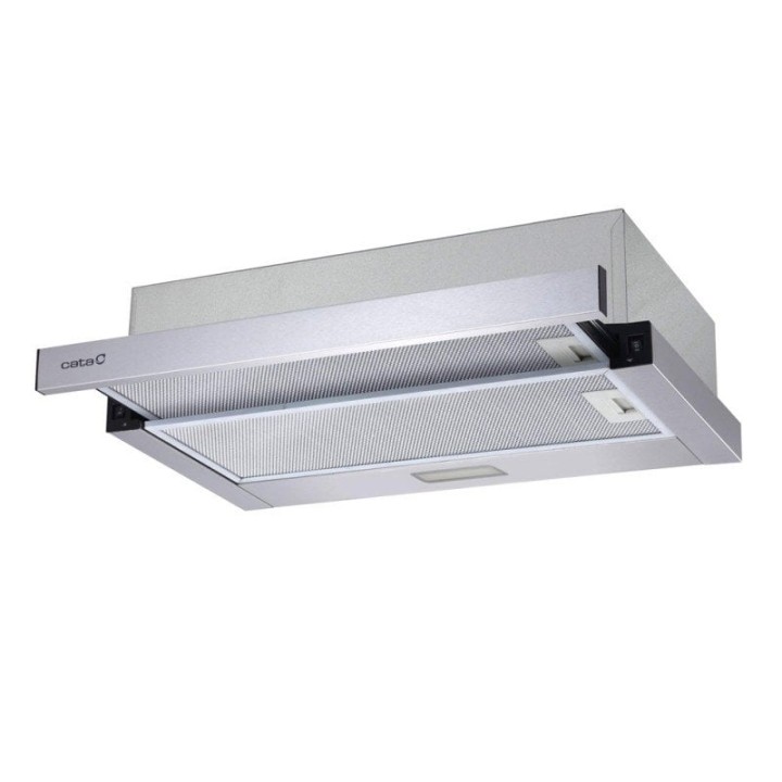 Campana extractora CATA TFB 5160 X INOX Extraíble 60cm recirculación silenciosa LED