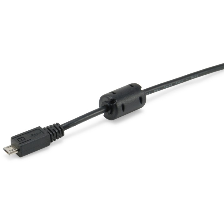 Cable EQUIP USB-A/M a mUSB-B/M 1.8m Negro (EQ128551)