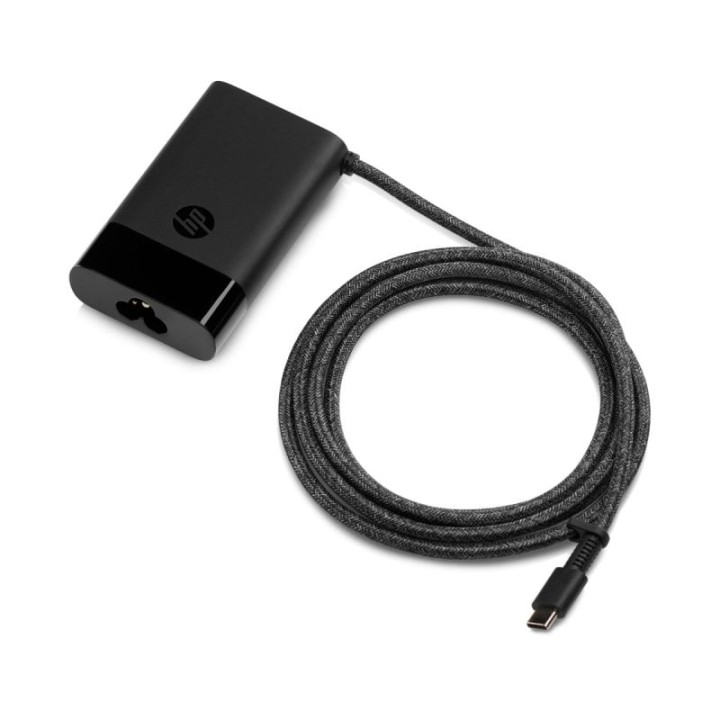 Cargador HP USB-C 65W 20V 3.25A Compacto Negro 0.18m