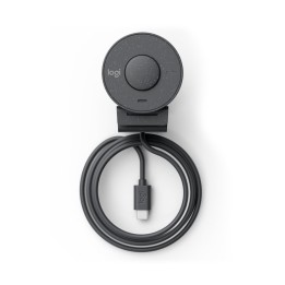 Cámara web Logitech Brio 305 Full HD 2MP USB-C Micrófono Obturador Privacy Grafito