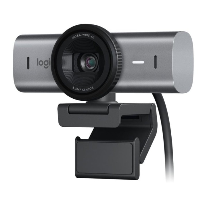 Webcam Logitech MX Brio 705 4K USB 8,5MP 60fps Zoom 4x Obturador Privacidad