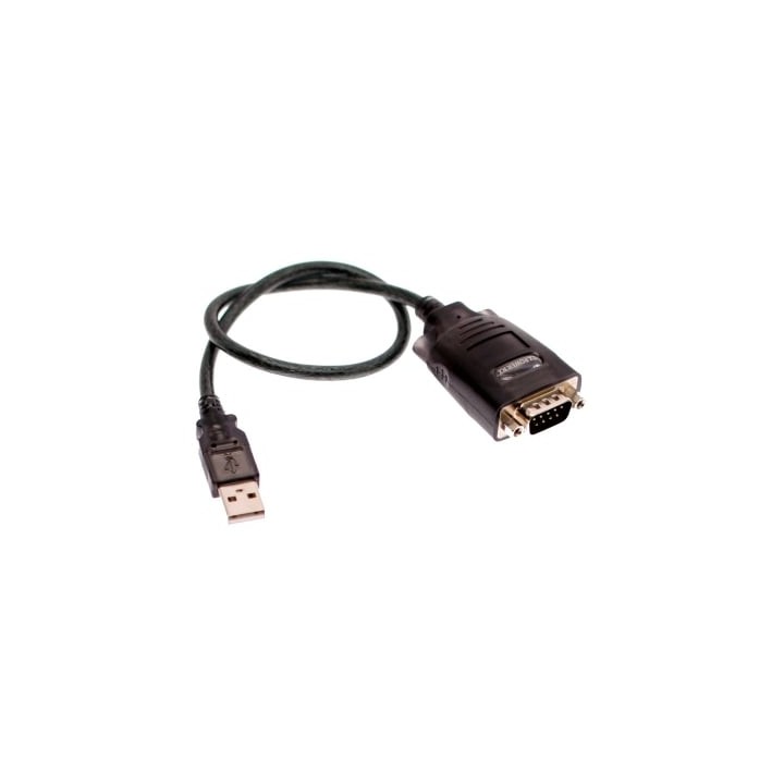 Convertidor serie a USB Ewent EW1116 1,5 m RS232 autoalimentado negro