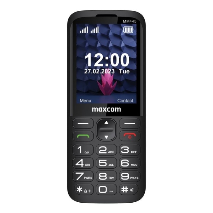 Móvil MaxCom MM445 4G Dual SIM 2.8″ 1700mAh 0.3MP Negro