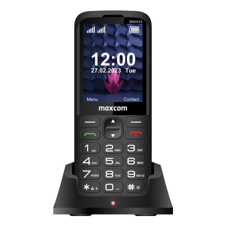 Móvil MaxCom MM445 4G Dual SIM 2.8″ 1700mAh 0.3MP Negro