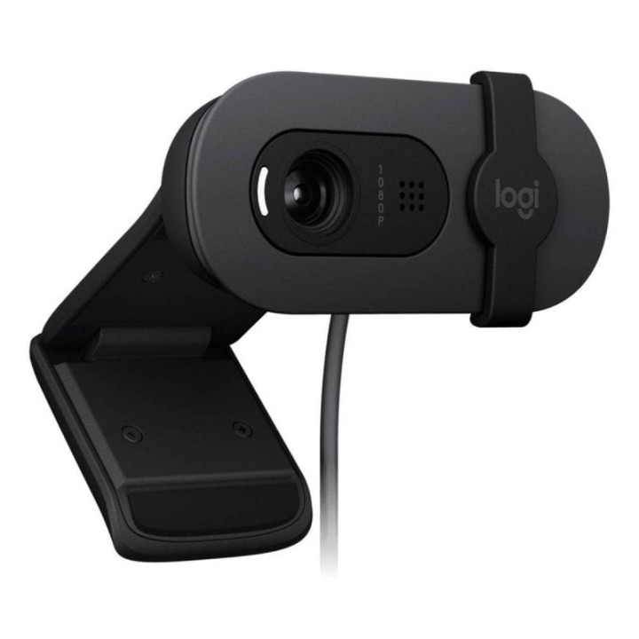 Webcam Logitech Brio 105 Full HD 1080p RightLight 2 Micrófono Omnidireccional USB