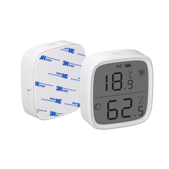 Sensor Sonoff ZigBee Interior Independiente Inalámbrico Temperatura y Humedad Alta Precisión