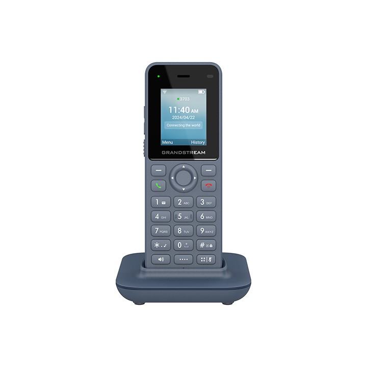 Teléfono IP Grandstream WP826 Azul Wi-Fi 2 líneas Dual Band Pantalla TFT 1.8"