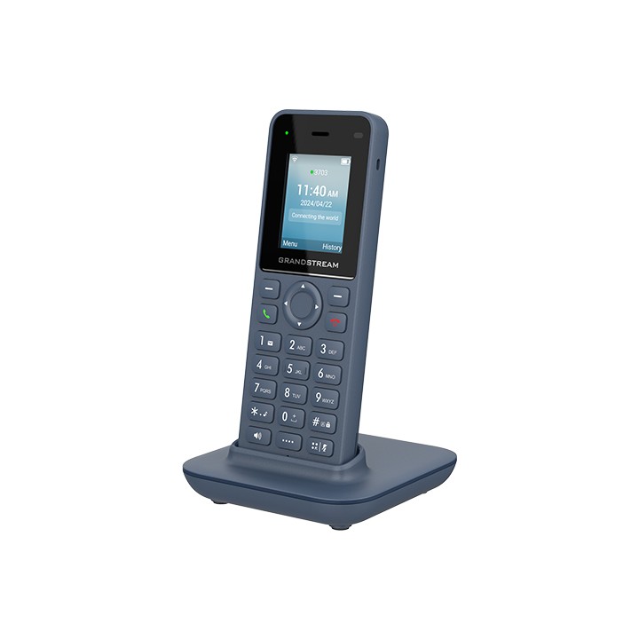 Teléfono IP Grandstream WP826 Azul Wi-Fi 2 líneas Dual Band Pantalla TFT 1.8"