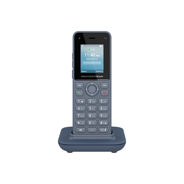 Teléfono IP Grandstream Networks WP816 Azul inalámbrico 2 líneas Wi-Fi Dual TFT