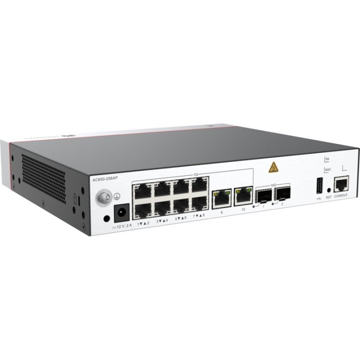 Controladora de red HUAWEI eKit AC650-256AP Gris 10,100,1000 Mbit/s 10000 Mpps RJ-45 21W