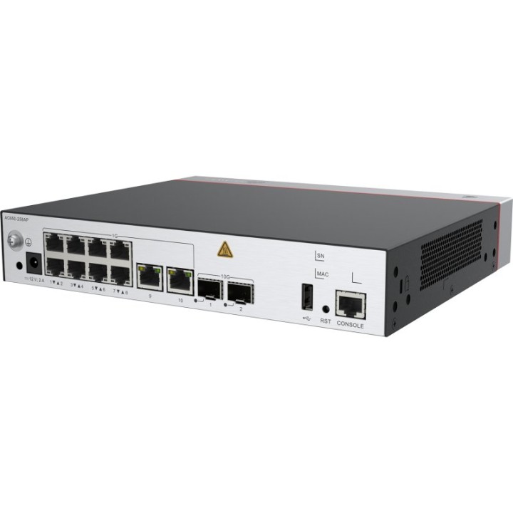 Controladora de red HUAWEI eKit AC650-256AP Gris 10,100,1000 Mbit/s 10000 Mpps RJ-45 21W