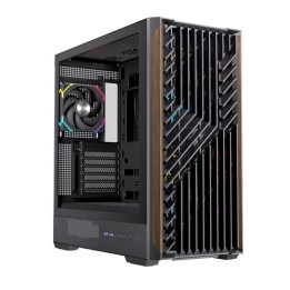 Caja PC Einarex Pulse P800 RGB Black 13 ventiladores 360mm Vidrio templado ATX