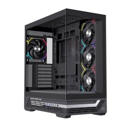 Torre Einarex PRISMA S800 RGB Black cristal templado espejo 10x120mm ATX Gaming