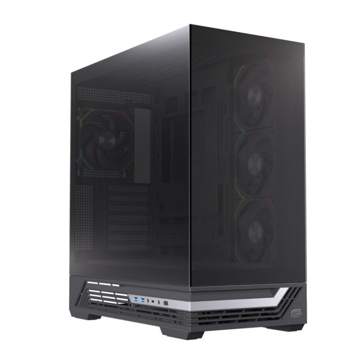 Torre Einarex PRISMA S800 RGB Black cristal templado espejo 10x120mm ATX Gaming