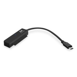 Adaptador Ewent EW7075 USB-C 3.1 a SATA 2,5″ UASP 70mm Negro