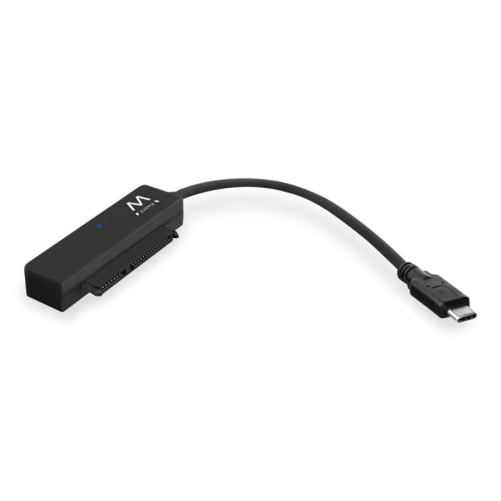 Adaptador Ewent EW7075 USB-C 3.1 a SATA 2,5″ UASP 70mm Negro