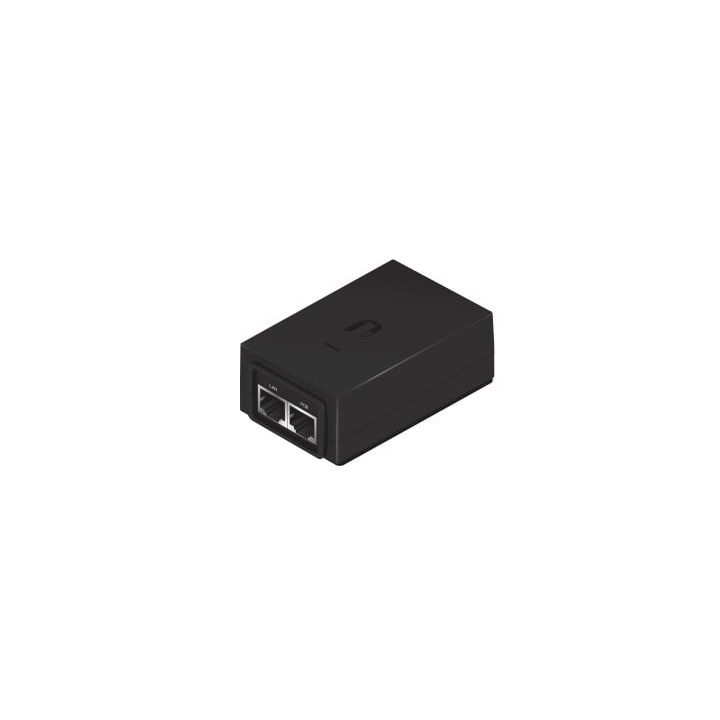 Inyector PoE Ubiquiti POE-24-30W Gigabit Ethernet 24V 30W Negro