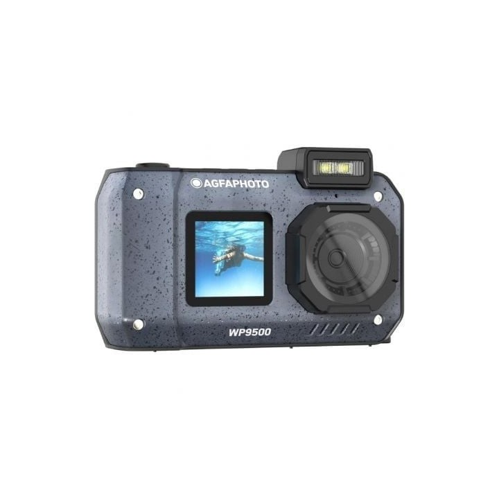 Cámara Digital Compacta AgfaPhoto Realishot WP9500 24 MP 18x Zoom Digital Sensor CMOS 5K Ultra HD Sumergible