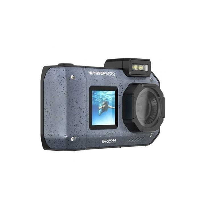Cámara Digital Compacta AgfaPhoto Realishot WP9500 24 MP 18x Zoom Digital Sensor CMOS 5K Ultra HD Sumergible