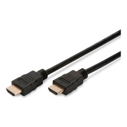 Cable HDMI Ewent EC1335 10m Alta Velocidad Ethernet 4K 3D Oro Negro HDMI 1.4