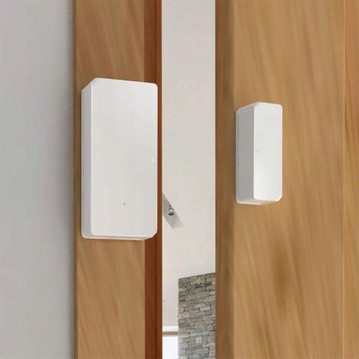 Sensor Sonoff DW2-Wi-Fi inalámbrico, compatibilidad Alexa/Google, notificaciones en móvil