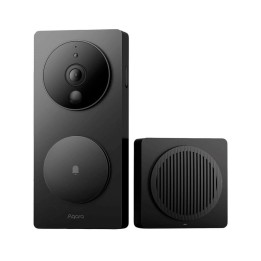 Videportero Aqara G4 Negro Reconocimiento facial IA 1080p 162° Full Glass IPX3 Alexa HomeKit