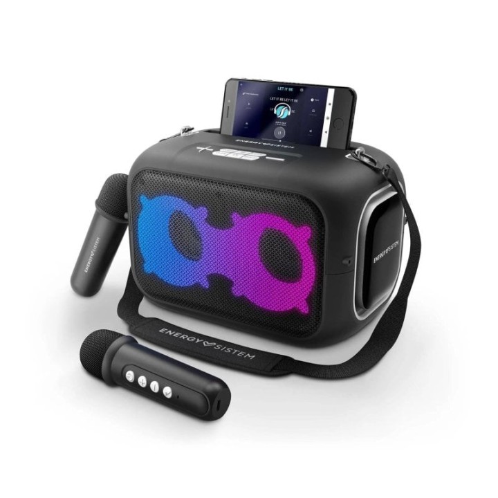 Altavoces Energy Sistem Karaoke Bluetooth 60W con micrófono y sonido de alta potencia