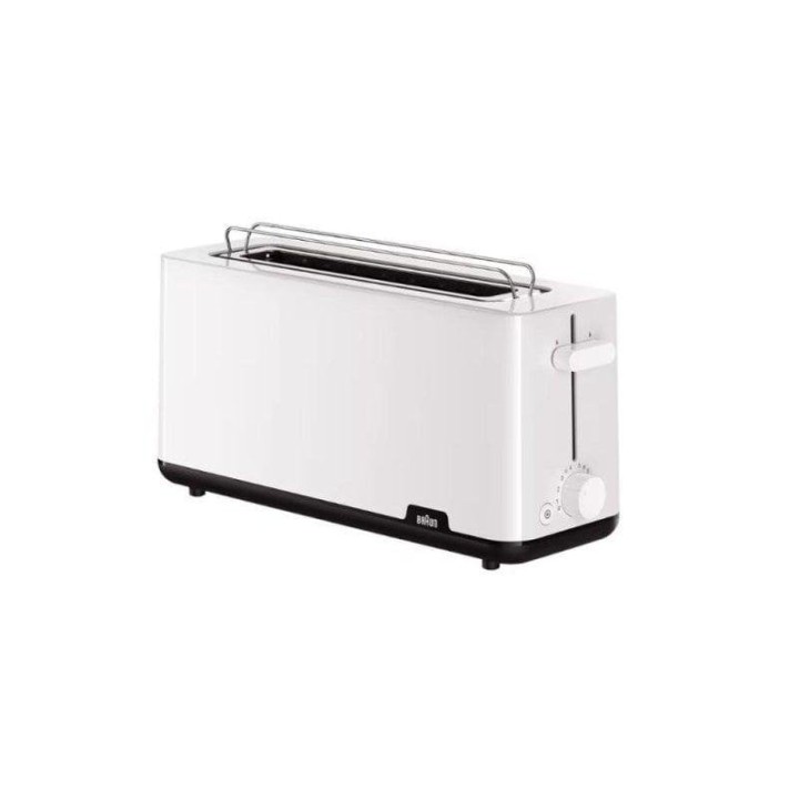 Tostador Braun HT1110WH 2 rebanadas 1030W Blanco ranura 25cm control giratorio