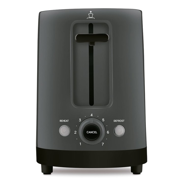 Tostador Ufesa 71305205 Negro 900W Ranura Ajustable 7 Niveles Recogemigas