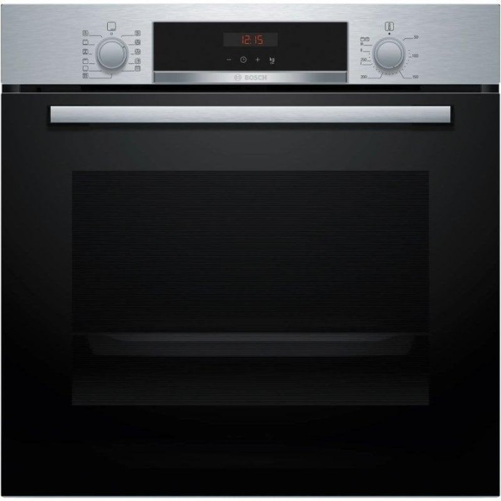 Horno eléctrico Bosch Serie 4 HBA574ES3 71L Negro/Inox pirólisis y recetas gourmet
