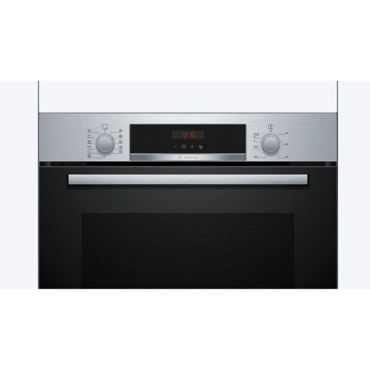 Horno eléctrico Bosch Serie 4 HBA574ES3 71L Negro/Inox pirólisis y recetas gourmet