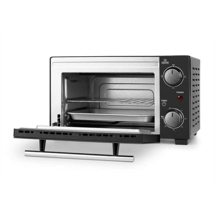 Horno eléctrico Orbegozo HO 985 10L Negro doble cristal temporizador LED