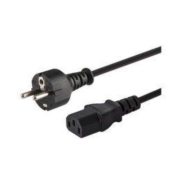 Cable alimentación Savio SAVKABELCL-138 1.8m Schuko-IEC C13 250V cobre negro