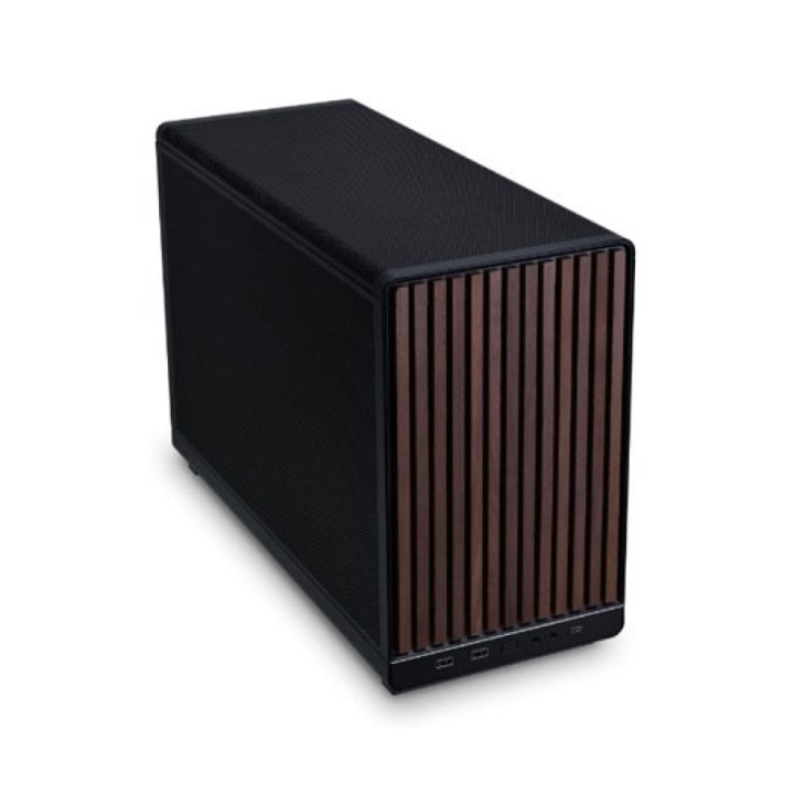 Lian-Li X Dan A3 Wood Micro-ATX Negro Madera Frontal Soporte 360mm