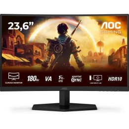 AOC C24G42E 23.6" Fast VA FullHD 180Hz HDR10 Altavoces Adaptive Sync Curvo