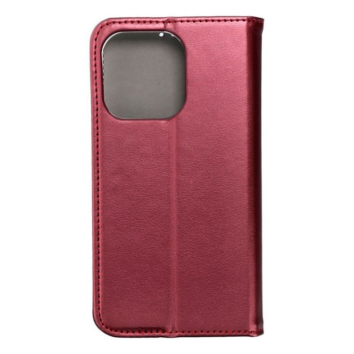 Funda COOL Flip Cover para Oppo Reno 13 Pro 5G Liso Burgundy