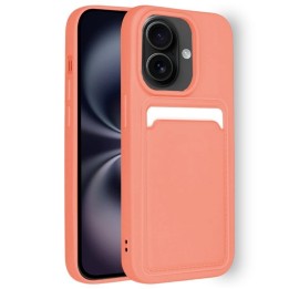 Carcasa COOL Card para iPhone 16 Rosa