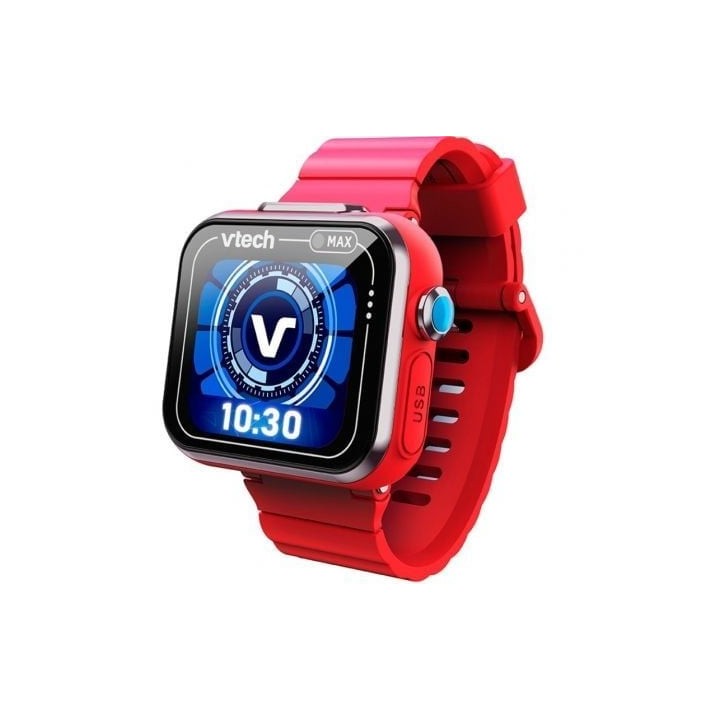Smartwatch VTech Kidizoom Smartwatch Max Rojo Doble Cámara 256MB Juegos Niños