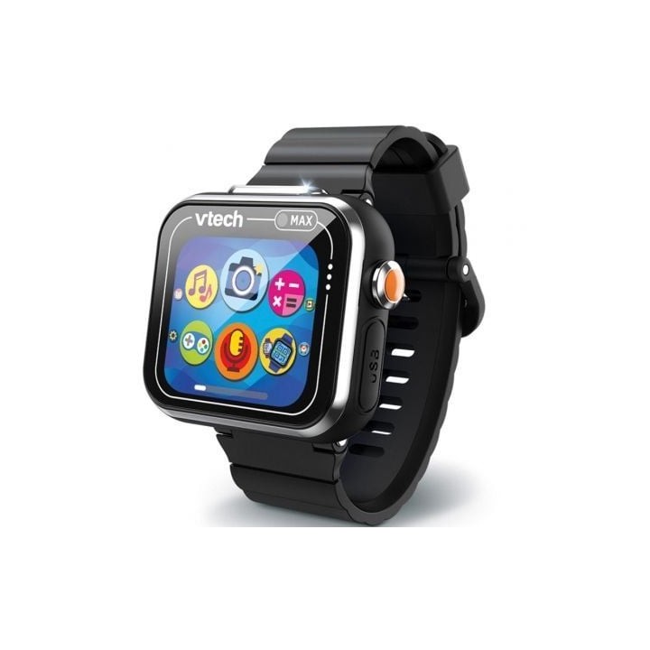 Smartwatch VTech Kidizoom Smartwatch Max Negro Notificaciones Doble Cámara Infantil