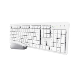 Teclado+Raton TRUST ODY II Wireless Blanco (25467)